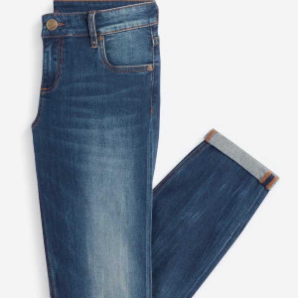 Kut From The Koth Catherine Boyfriend Distressed Jean